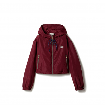 MIU MIU TECHNICAL FABRIC BLOUSON JACKET ML1054